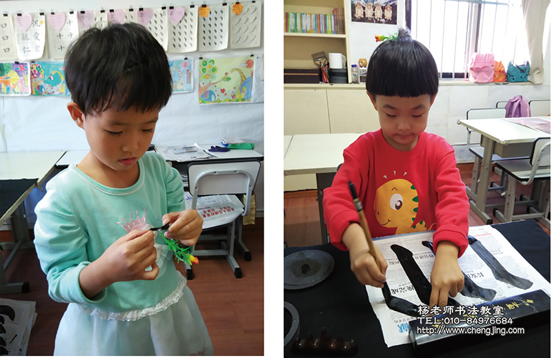  小同學(xué)從老家回來，為同學(xué)們帶回來了很多小禮物，挑一個(gè)美麗的小發(fā)夾送給學(xué)妹，期望我們一起進(jìn)步，如同我們的德行花日新月新。