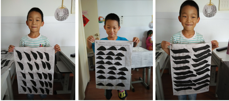 我已經由水寫帛升級到墨汁書寫了，雖然才剛起步