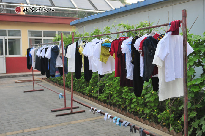 一件件潔凈的衣服，是用心努力的成果