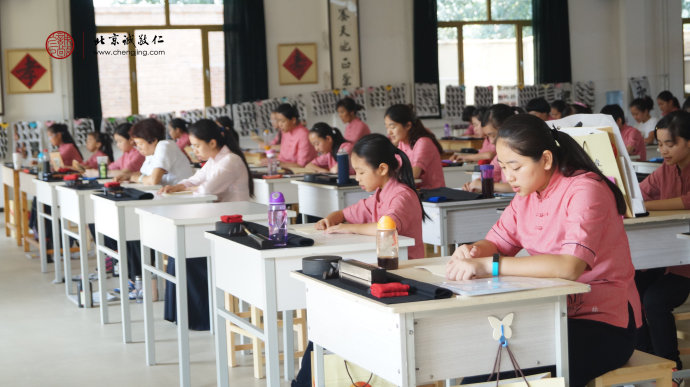 
書法二班經典誦讀課程場景