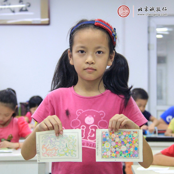 少兒班硬筆曲線習(xí)作展示