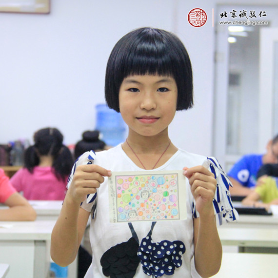 少兒班硬筆曲線習(xí)作展示