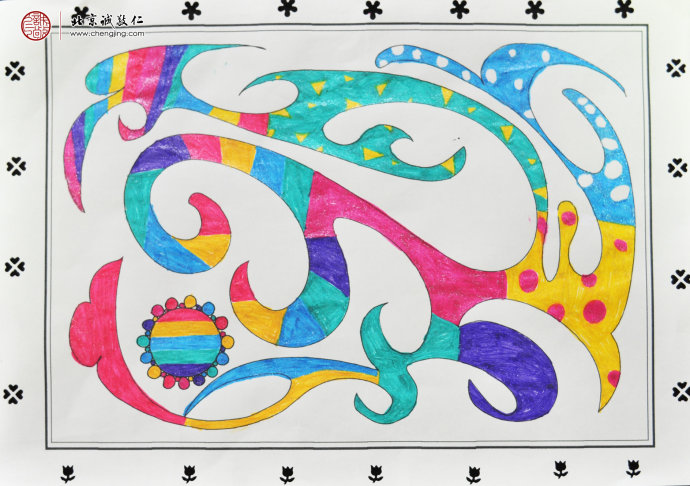 
學(xué)員硬筆國畫彩繪作品展示