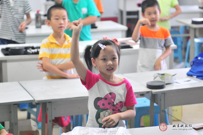 學(xué)員練習(xí)定心描紅