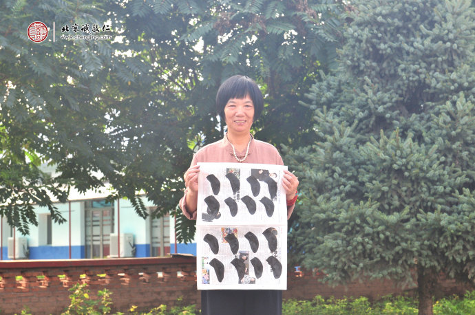 
蘇女士，60歲，習書第7天，永字八法習作展示