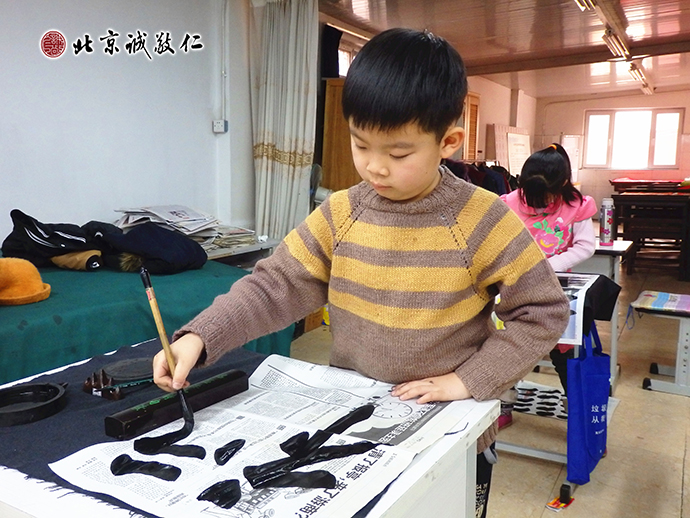 來自北京的小學員李同學，