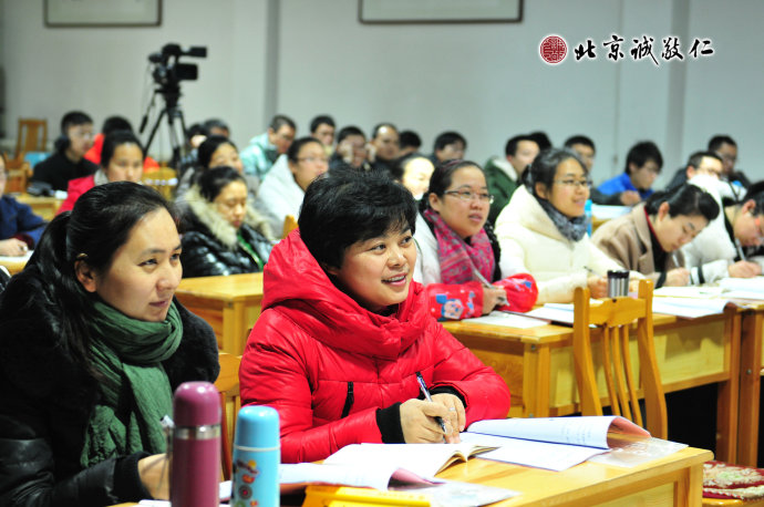 學員認真聽講，洋溢收獲的喜悅。