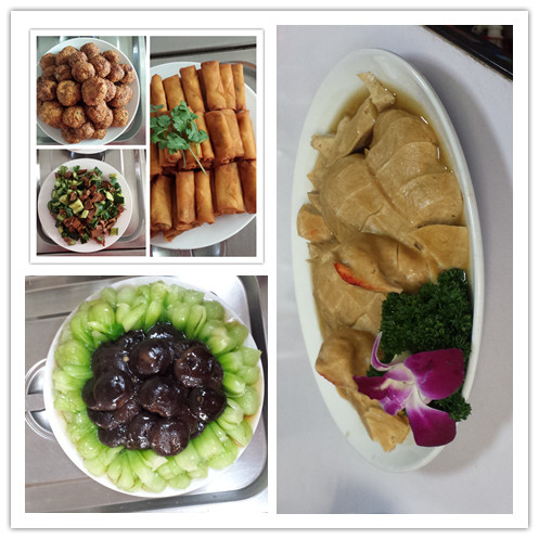 精心制作的健康素食，大家體味節(jié)日的幸福時(shí)刻