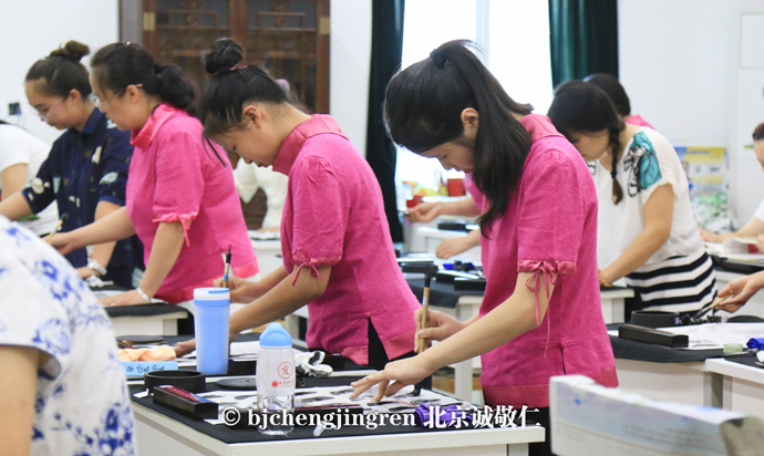 師資班學員書法作品展示