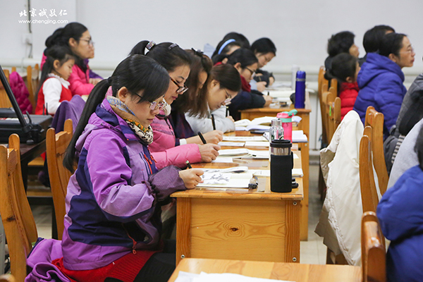 硬筆國畫公益課