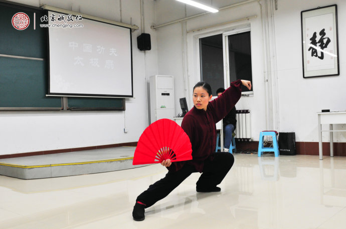 太極扇表演，展示中華太極武術的魅力。